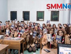 UHT Jemput Bola ke Sekolah, Siswa SMK NU Plus Sidoarjo Antusias Kenal Dunia Kampus